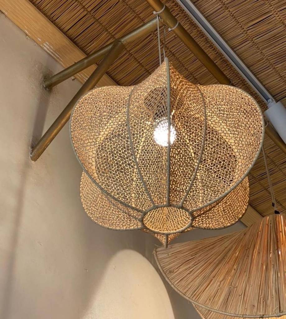 Raffia Pendant Light